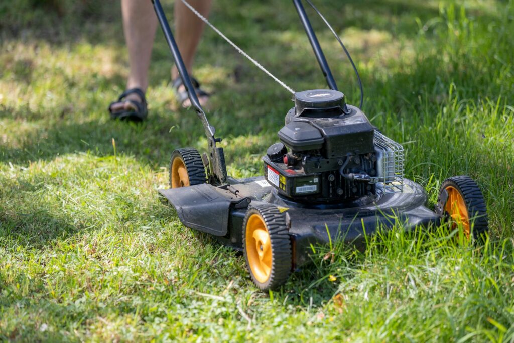 lawn mowing